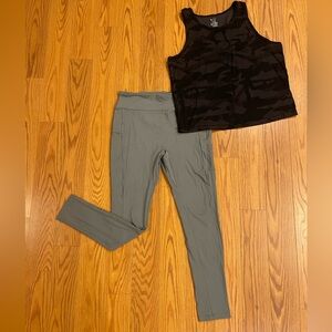 Gymshark Gray Leggings for‎ Women, XL, workout gym outfit